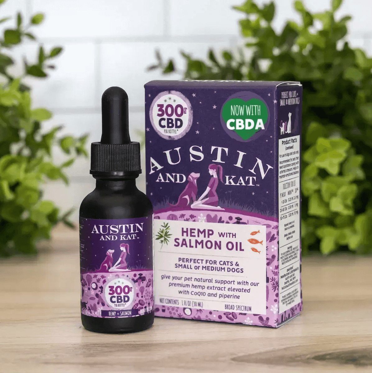 Austin and Kat · CBD Oil for Dogs · Trusted by owners