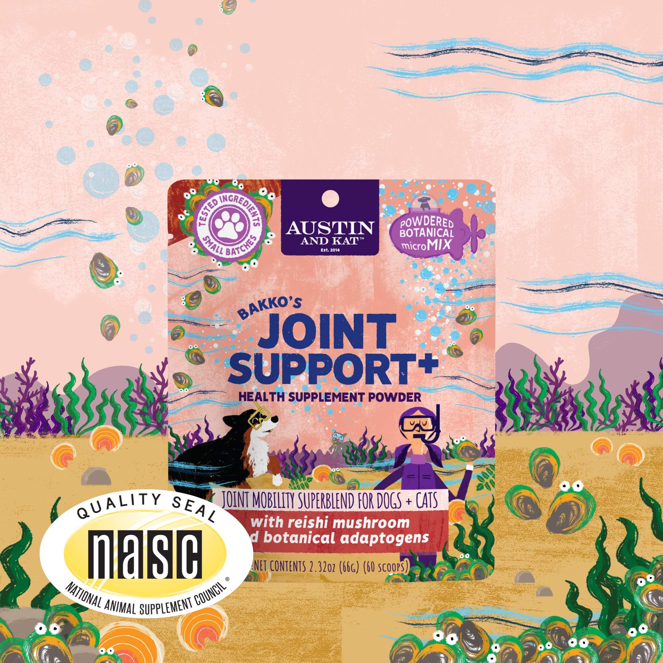 Joint Support+ Mobility Powder | Austin and Kat