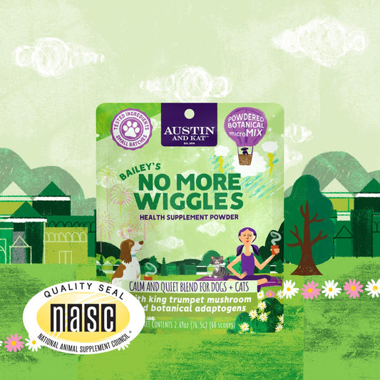 No More Wiggles Powder - Austin and Kat