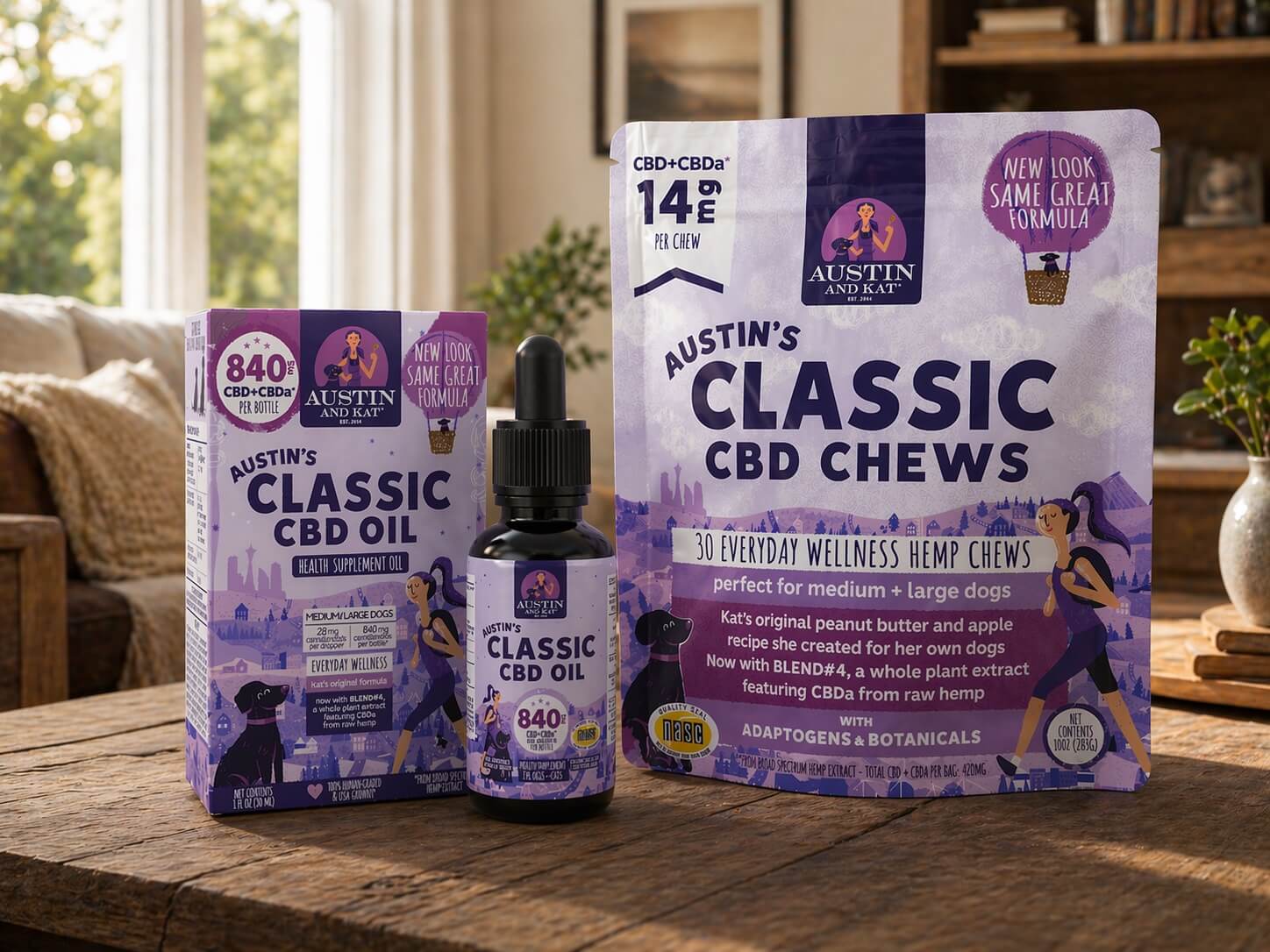Classic CBD Formulas | Austin & Kat