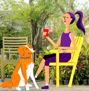 Support Your Senior Dog's Well-Being with Austin and Kat's CBD Chew - Expertly crafted for dogs aged 6 and above. A blend of health-promoting botanicals, including ginkgo biloba, cordyceps mushroom superblend, and curcumin, combined with our new BLEND#4 whole plant hemp extract enriched with CBD+CBDA.