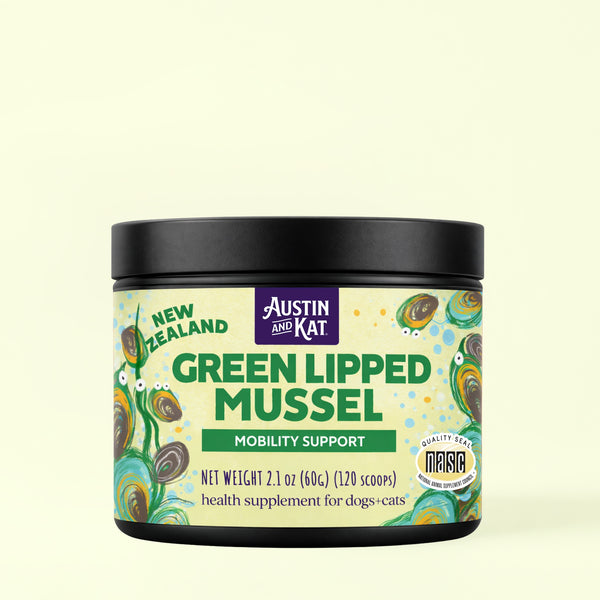 Green Lipped Mussel for Dogs – Joint & Hip Support | Austin and Kat