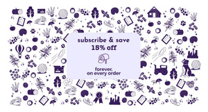 Austin and Kat offers 15% off all auto-ship subscriptions on all products, easy to change or cancel anytime